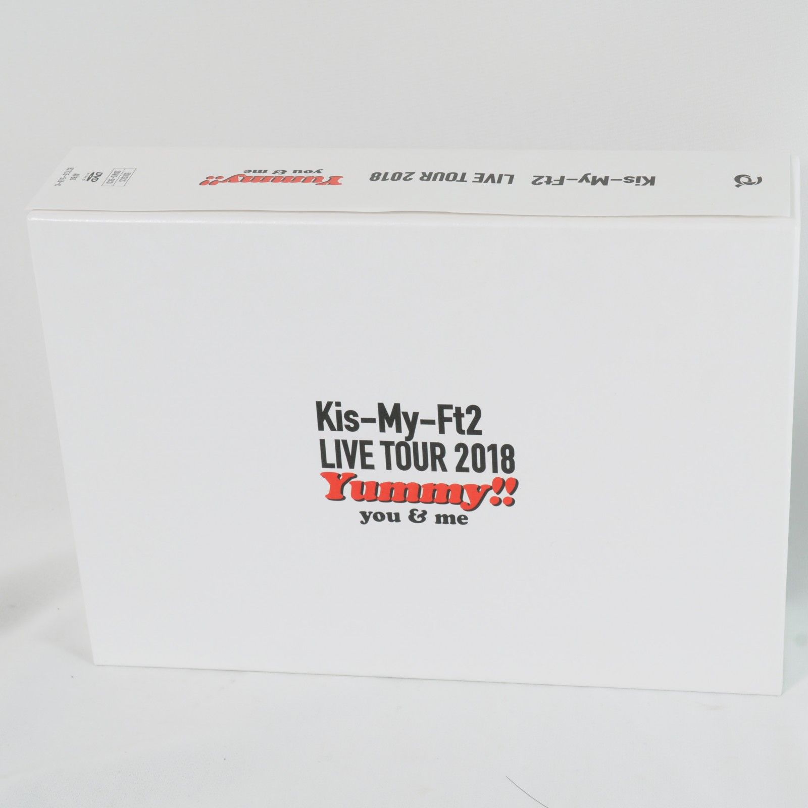Kis-My-Ft2 LIVE TOUR 2018 Yummy!! you & me 初回盤 3DVD+2CD 豪華BOX