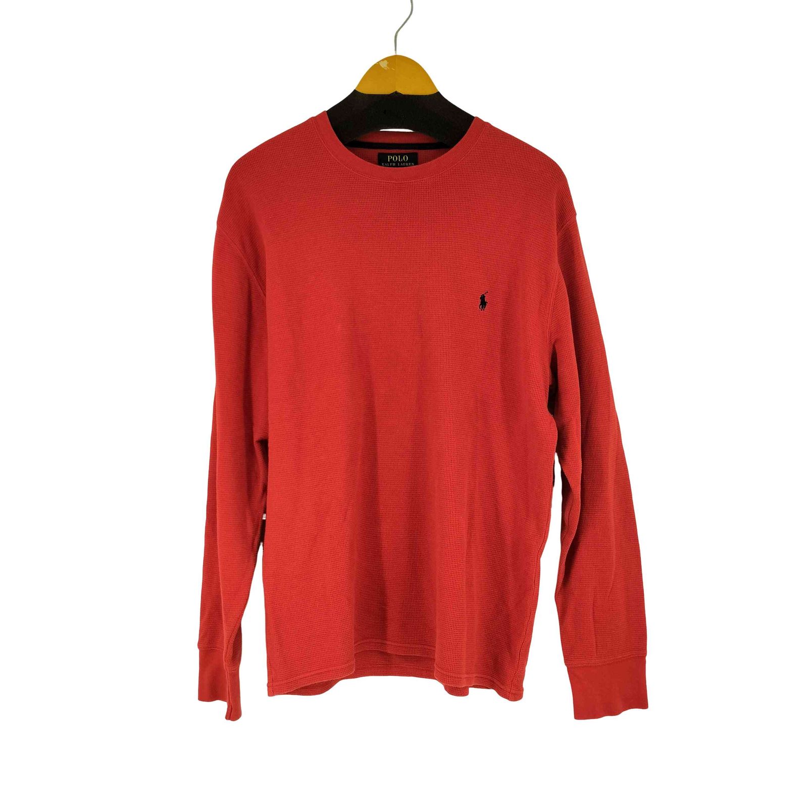 ポロラルフローレン POLO RALPH LAUREN スモールポニー刺繍 サーマル L/S Tシャツ メンズ import：L