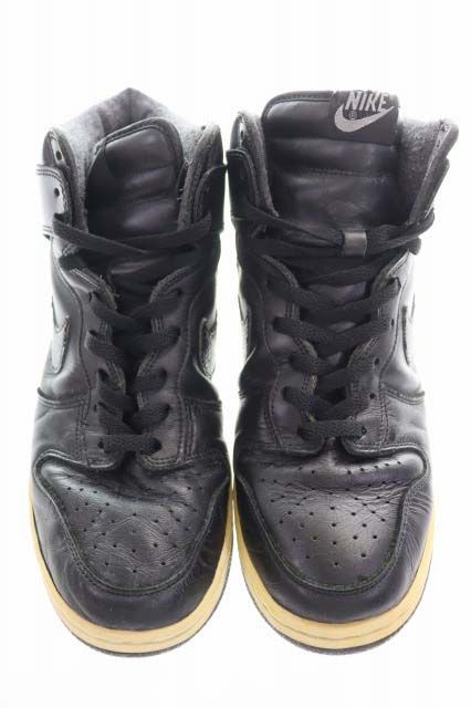 ナイキ NIKE × STUSSY 観賞用 2001 DUNK HI PLUS B BLACK SNAKE 28cm