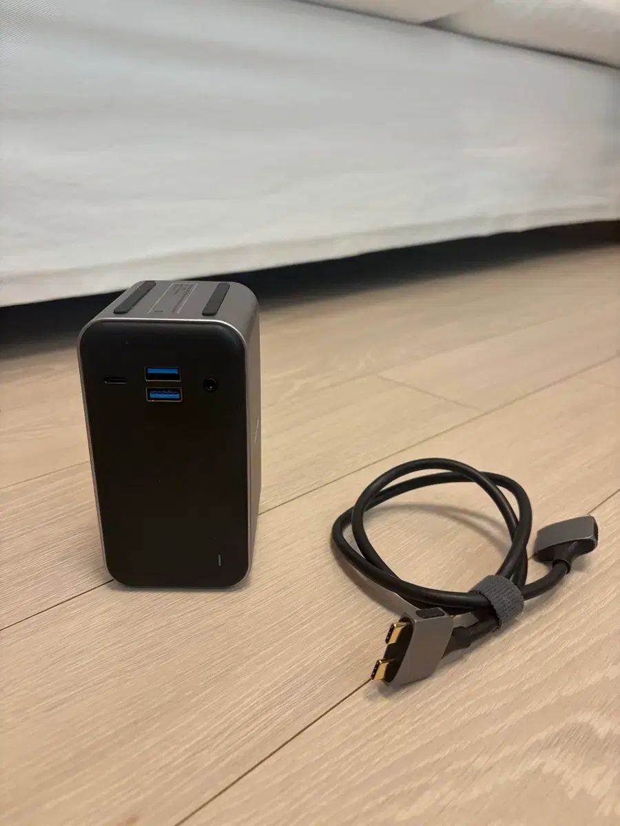 ベージュ끼 MacBookデュアルモニター専用 c タイプハブドック