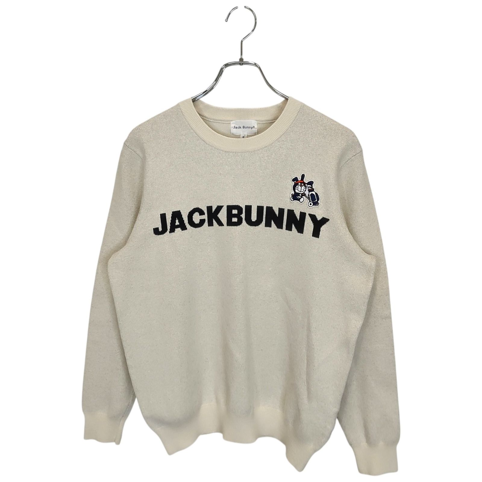 Jack Bunny!! ジャックバニー ゴルフ ×ドラえもん 長袖 ニット