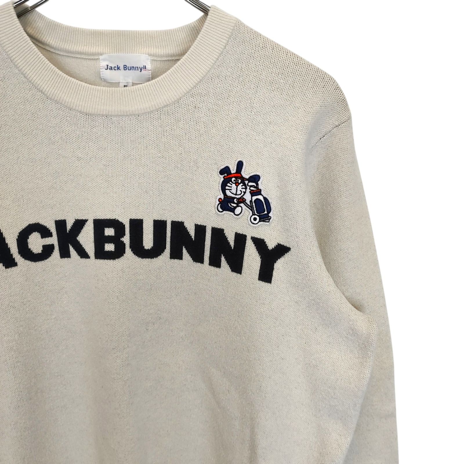 Jack Bunny!! ジャックバニー ゴルフ ×ドラえもん 長袖 ニット
