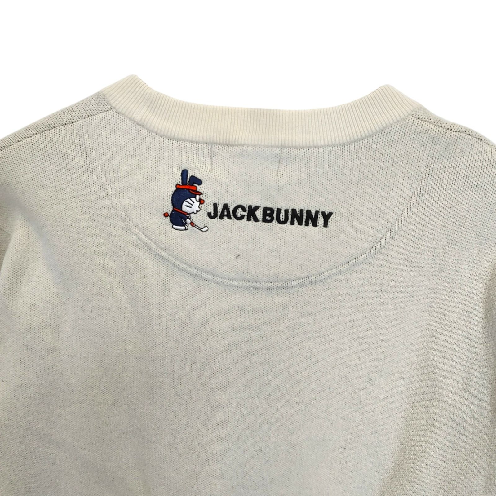 Jack Bunny!! ジャックバニー ゴルフ ×ドラえもん 長袖 ニット