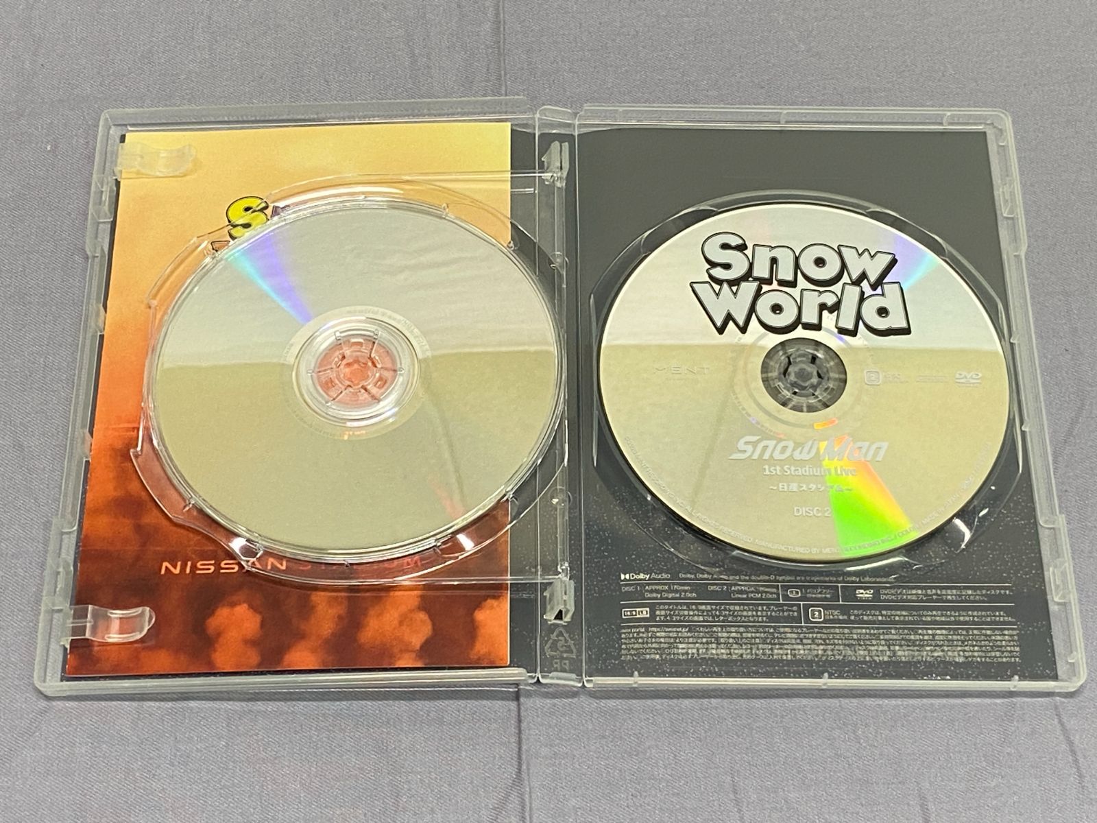 邦楽DVD】Snow Man 1st Stadium Live Snow World 日産スタジアム