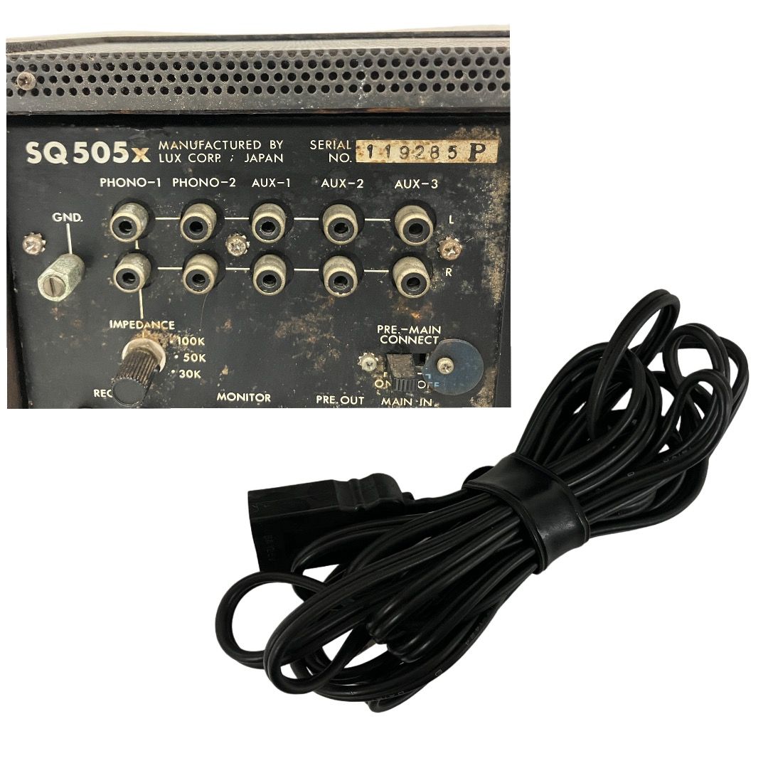 LUXMAN SQ505X プリメインアンプ オーディオ 音響機材 ラックスマン
