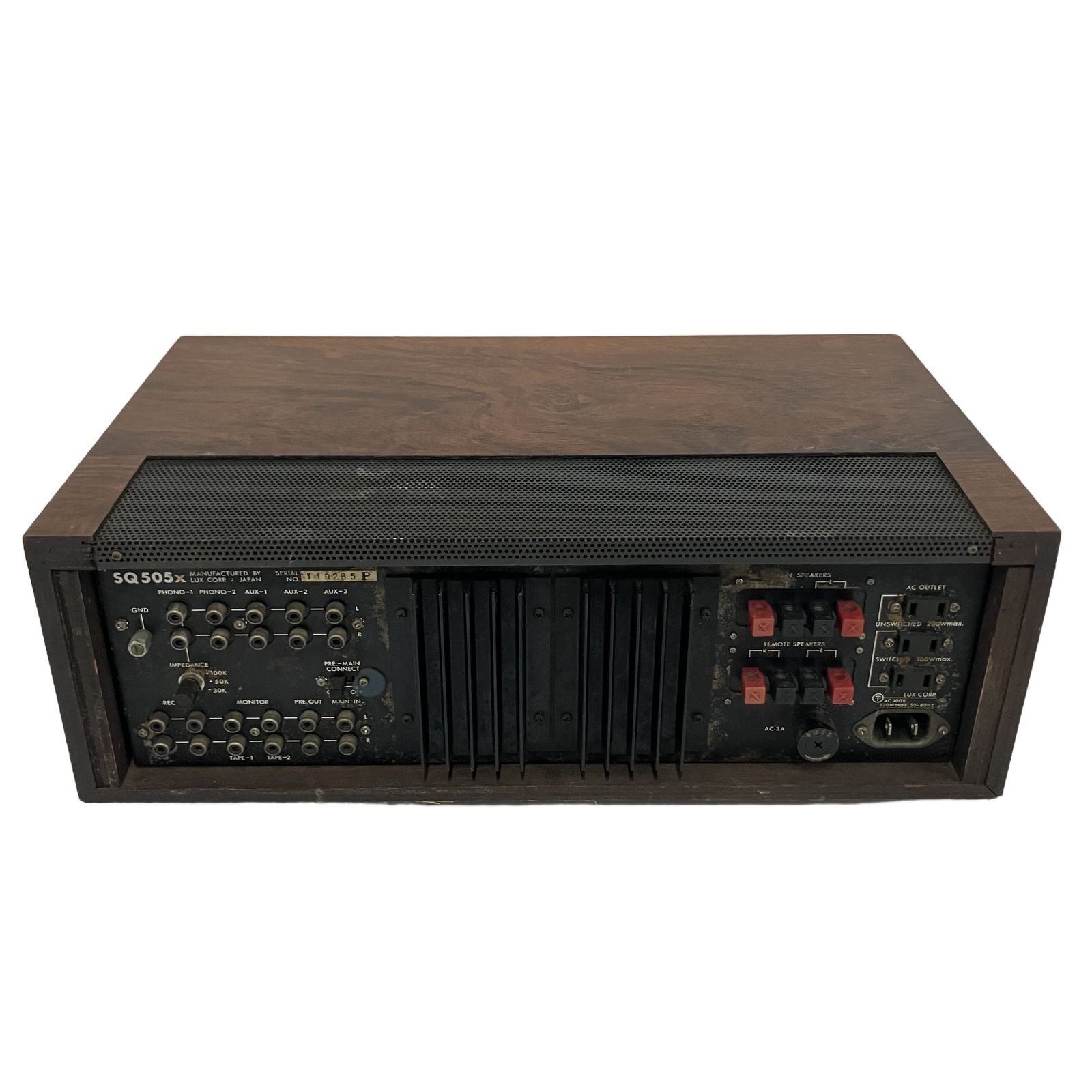 LUXMAN SQ505X プリメインアンプ オーディオ 音響機材 ラックスマン