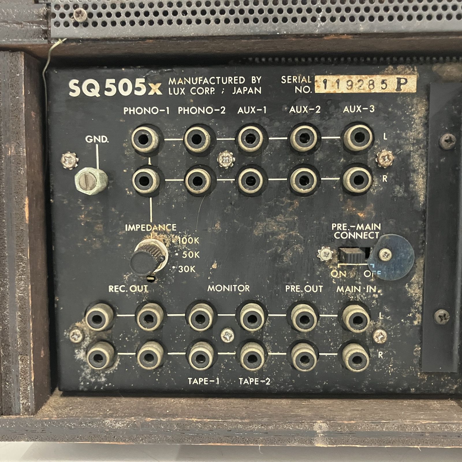 LUXMAN SQ505X プリメインアンプ オーディオ 音響機材 ラックスマン