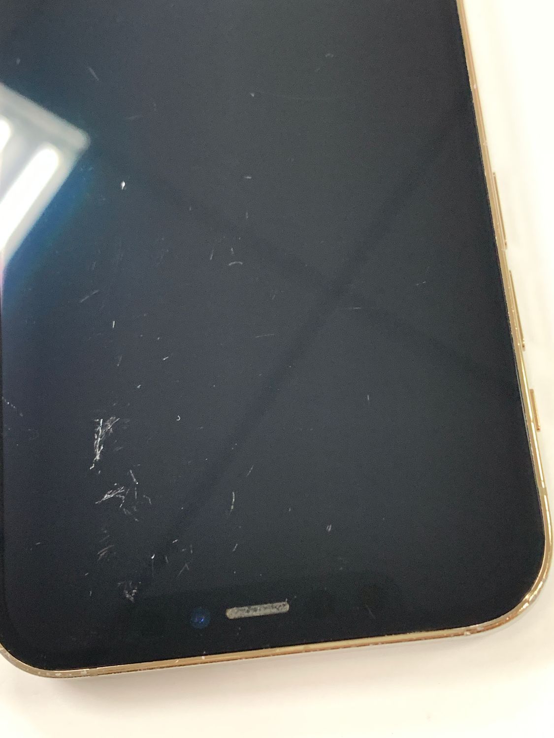 スマートフォン・携帯電話 ジャンク 電池85% SIMフリーiPhone12 Pro
