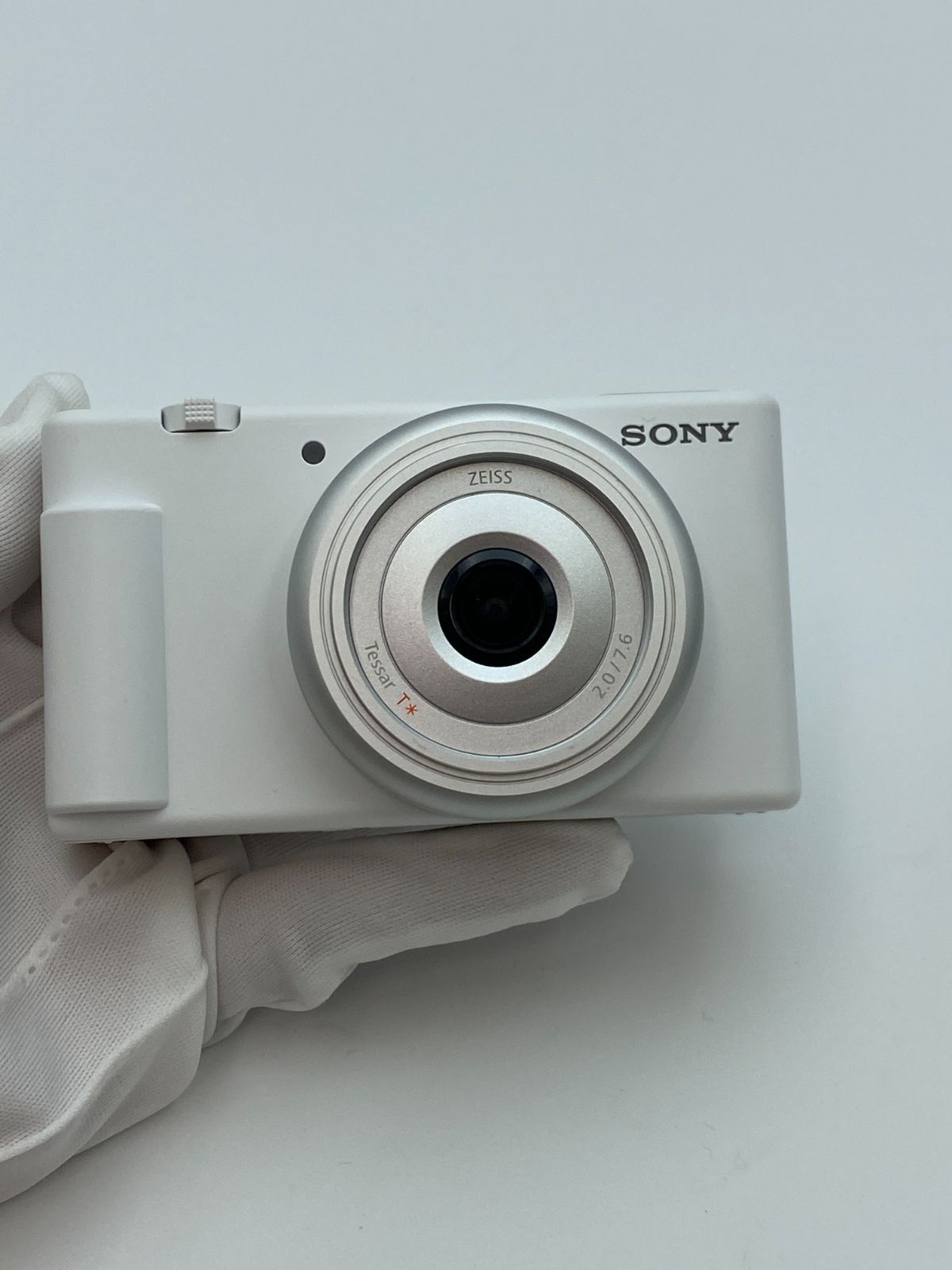 動作確認済】SONY VLOGCAM ZV-1F ホワイト コンパクトデジタルカメラ 