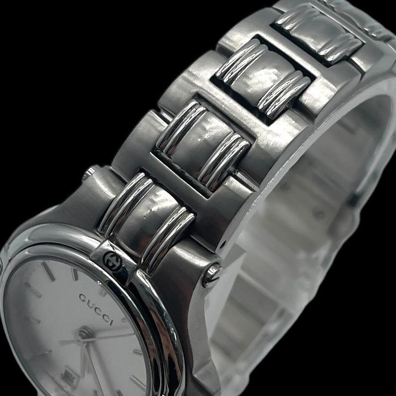 新品電池 稼働品 GUCCI グッチ レディース腕時計 9040L クォーツQZ