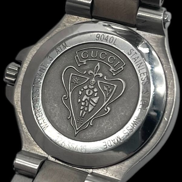 新品電池 稼働品 GUCCI グッチ レディース腕時計 9040L クォーツQZ