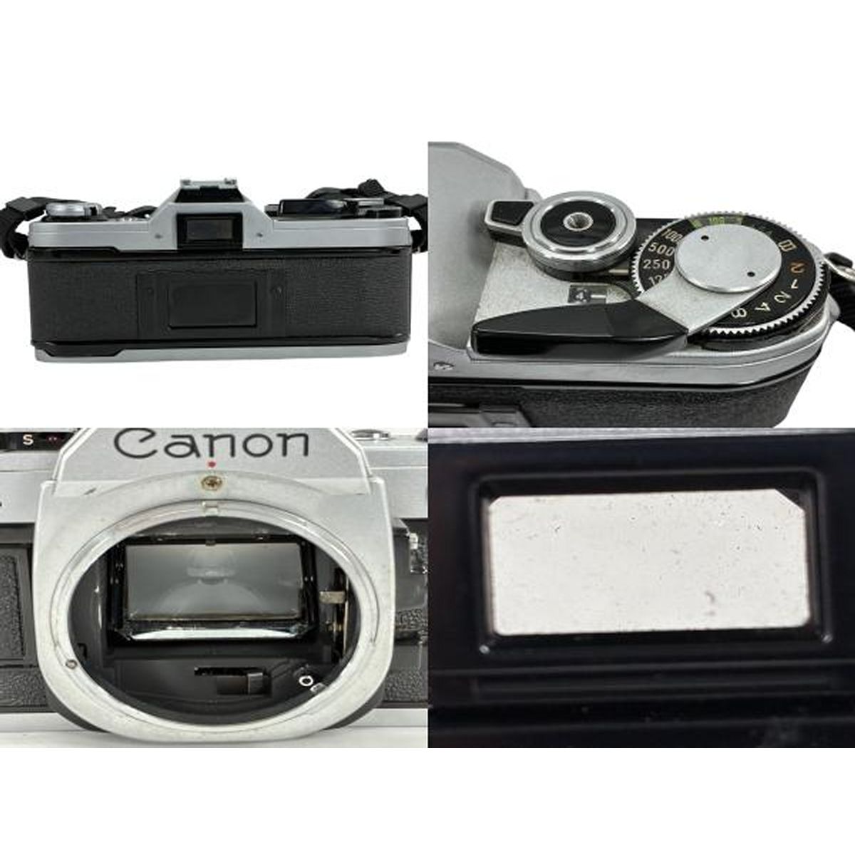 ジャンク] キヤノン CANON F-1 一眼レフ 35mm フィルムカメラ ブラック