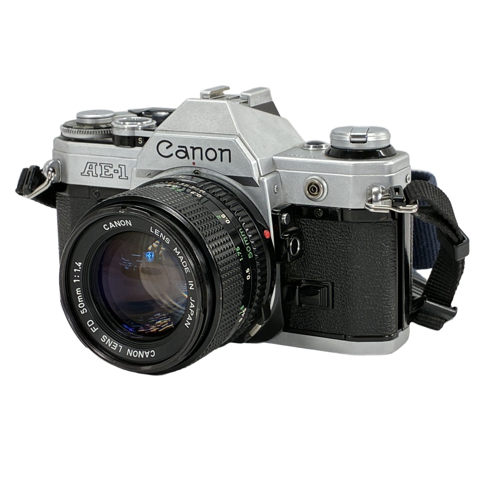 Canon AE-1 FD 50mm F1.4 単焦点レンズ キャノン フィルムカメラ 一眼レフ ジャンク W11143740