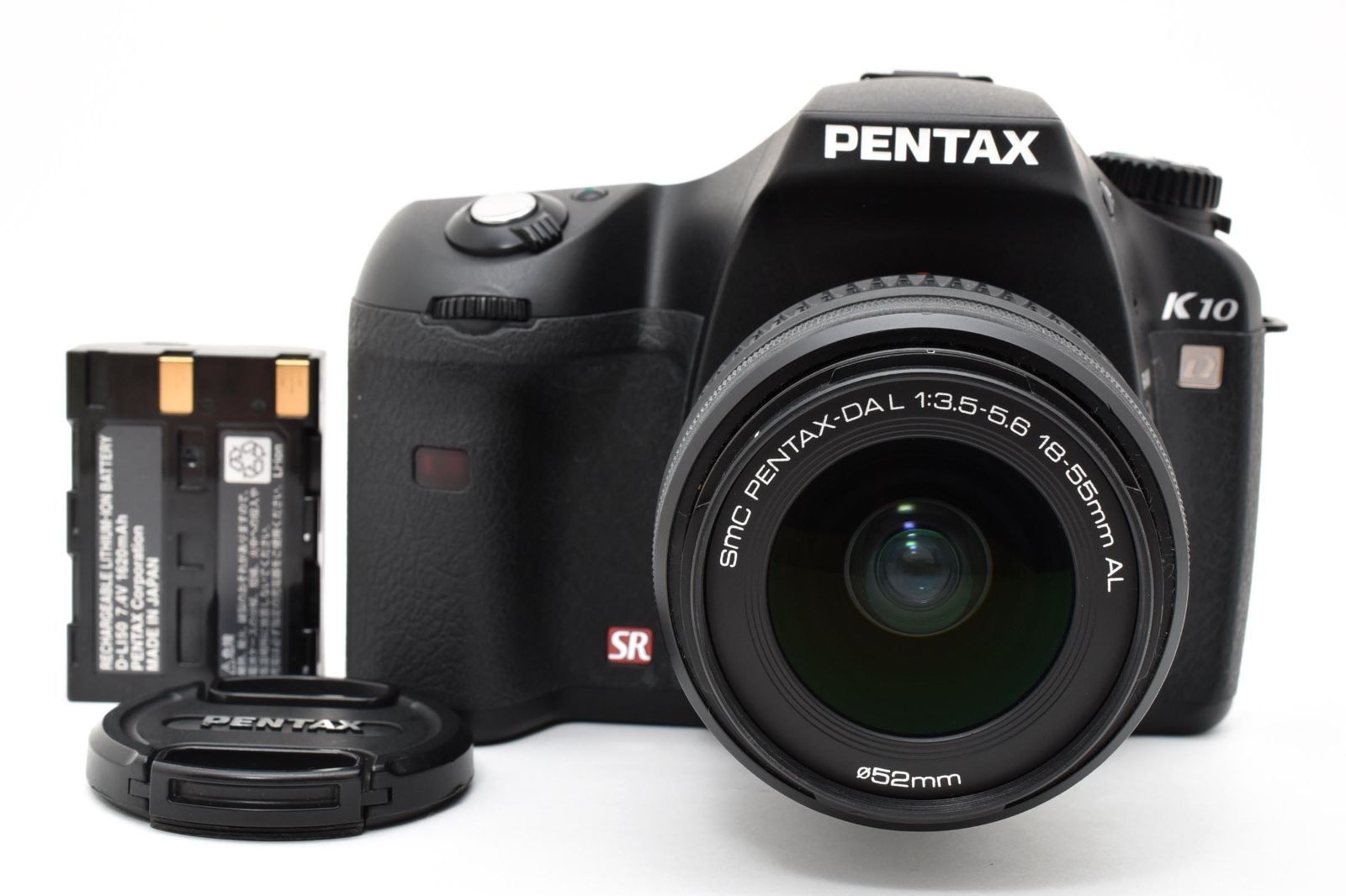 ★美品★ 《シャッター数 5348回》PENTAX ペンタックス K10D 18-55mm 一眼レフカメラ #K162-3