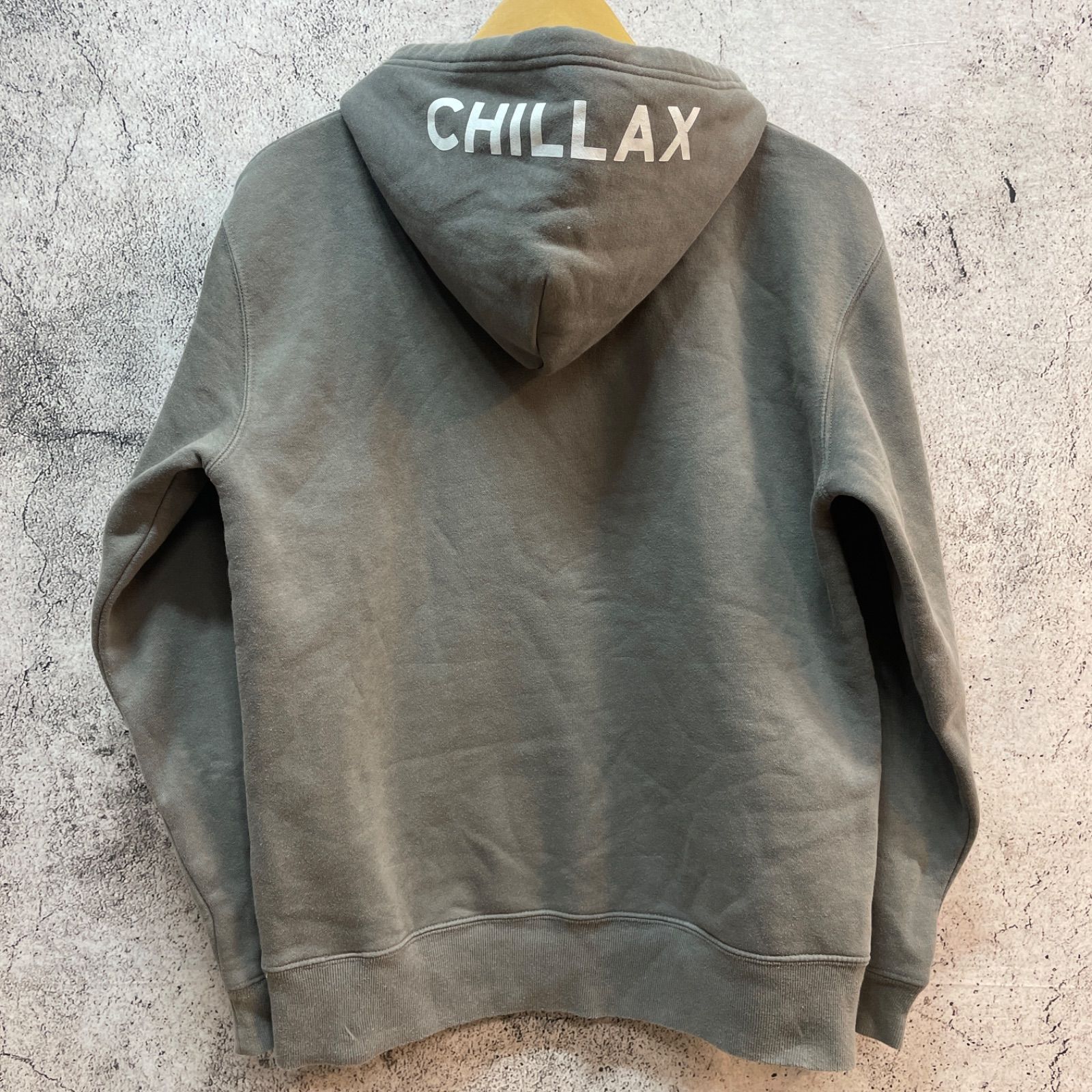 RHC RonHerman ロンハーマン CHILLAX プルオーバー パーカー フードロゴ チャコールグレー 裏起毛 RHC RonHerman ロンハーマン CHILLAX プルオーバー パーカー フードロゴ チャコールグレー 裏起毛