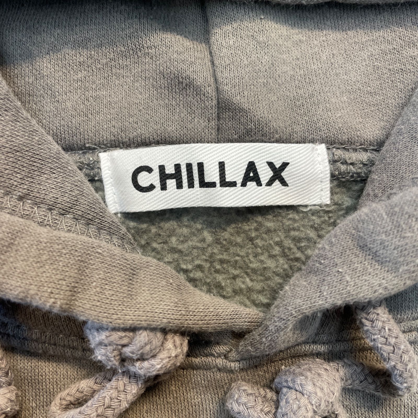 RHC RonHerman ロンハーマン CHILLAX プルオーバー パーカー フードロゴ チャコールグレー 裏起毛 RHC RonHerman ロンハーマン CHILLAX プルオーバー パーカー フードロゴ チャコールグレー 裏起毛