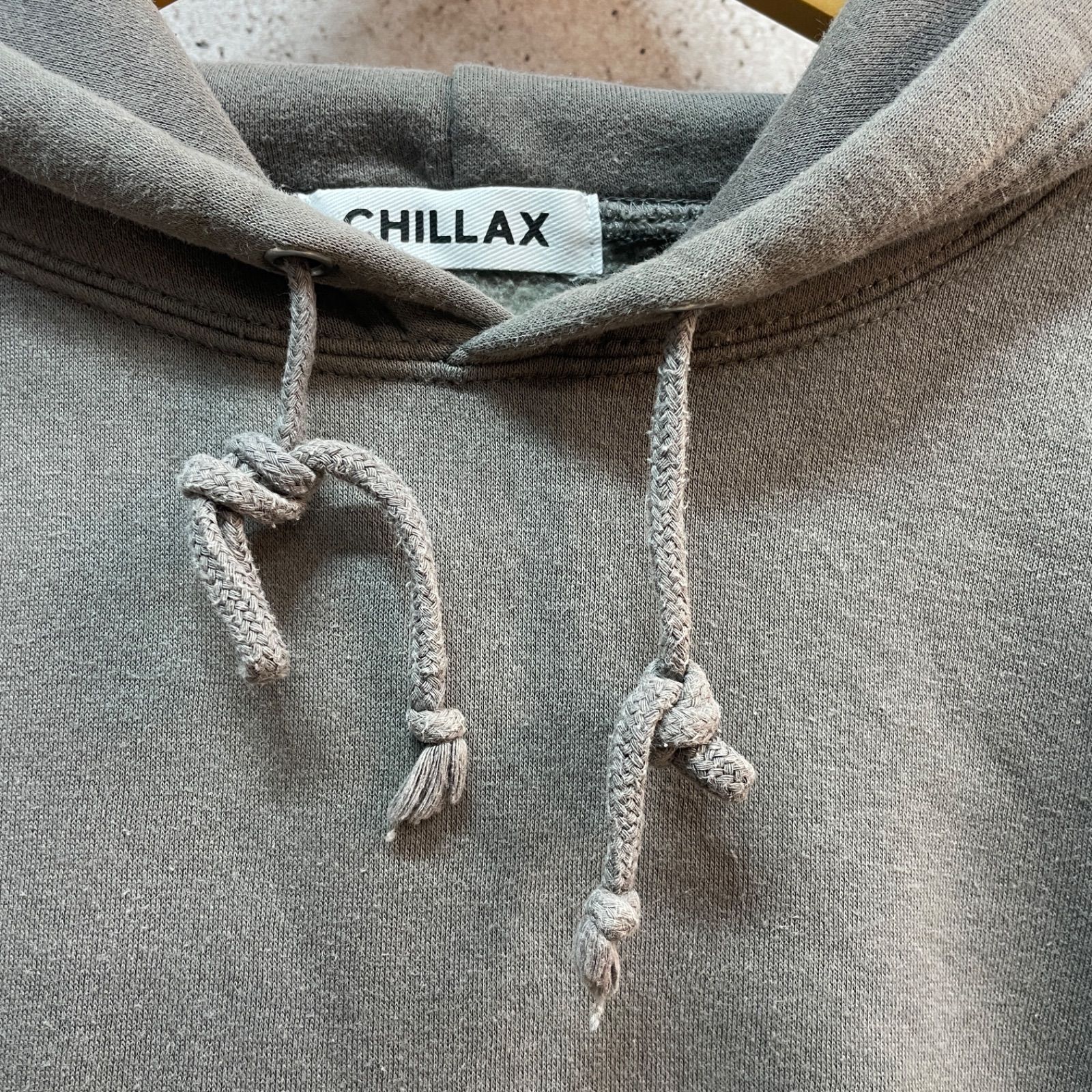 RHC RonHerman ロンハーマン CHILLAX プルオーバー パーカー フードロゴ チャコールグレー 裏起毛 RHC RonHerman ロンハーマン CHILLAX プルオーバー パーカー フードロゴ チャコールグレー 裏起毛