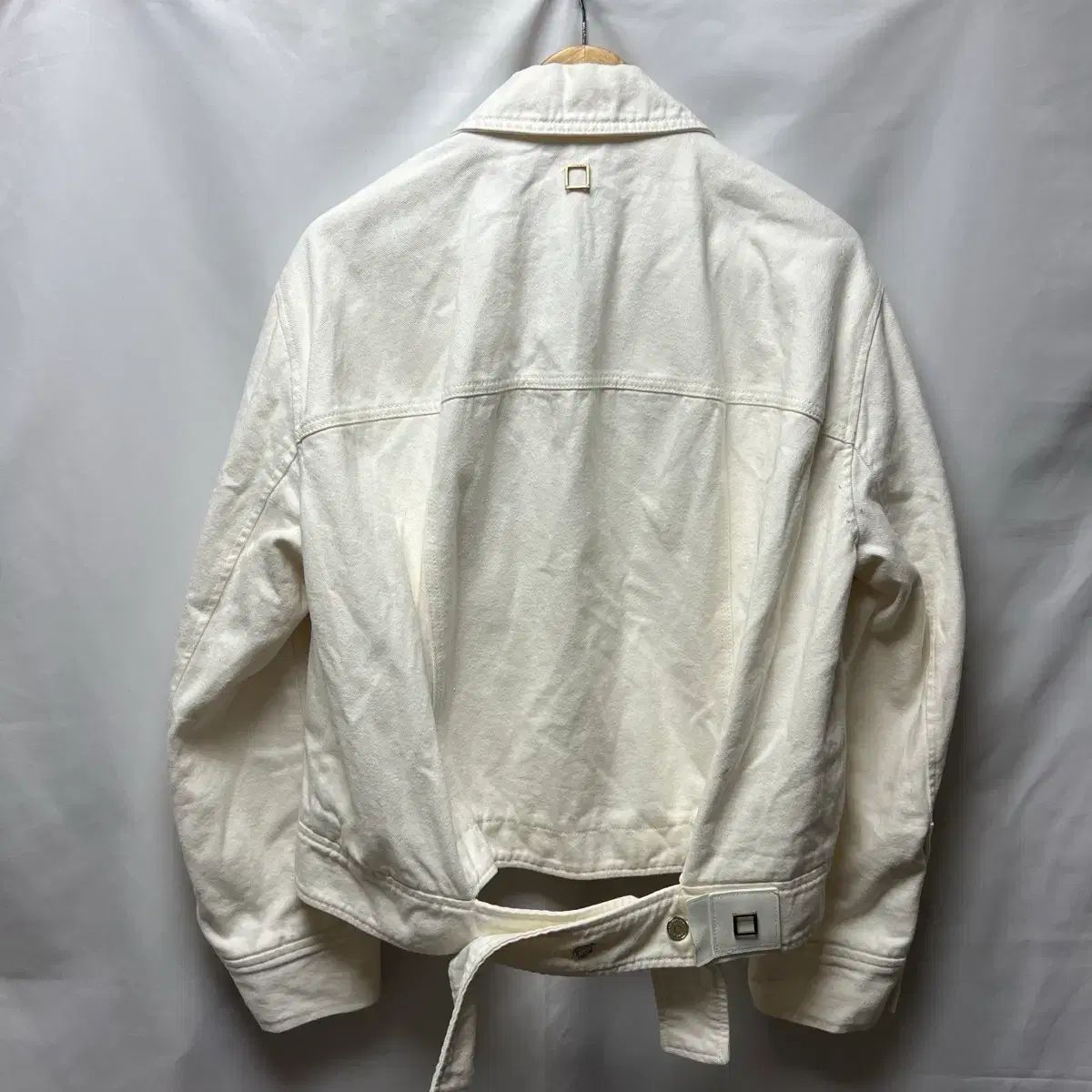 正規品/46 ウーヨンミ 20ss 白 トラッカー キルティングライナー ジャケット アウター 正規品/46 ウーヨンミ 20ss 白 トラッカー キルティングライナー ジャケット アウター