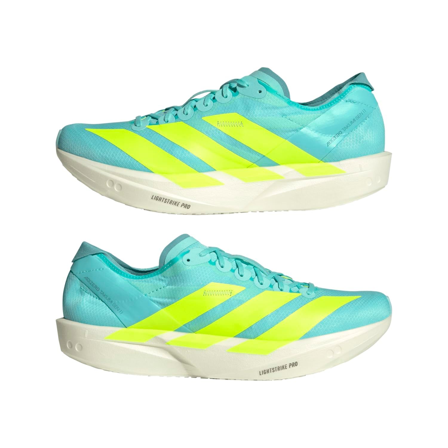 adidas(アディダス) ADIZEROTAKUMISEN11 フラッシュアクア/ゼロメタリック/ミントトーン 26.5CM [ターコイズ] [26.5 cm]