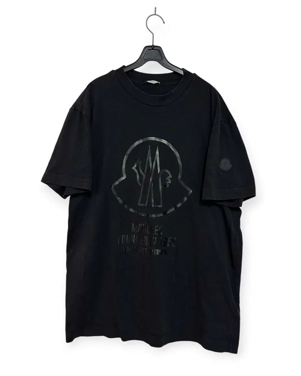 MONCLER モンクレール ロゴ ブラック 半袖 Tシャツ