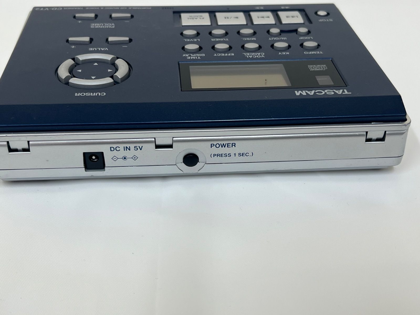 TASCAM CD-VT2 ポータブルCDトレーナー中古品 - メルカリ