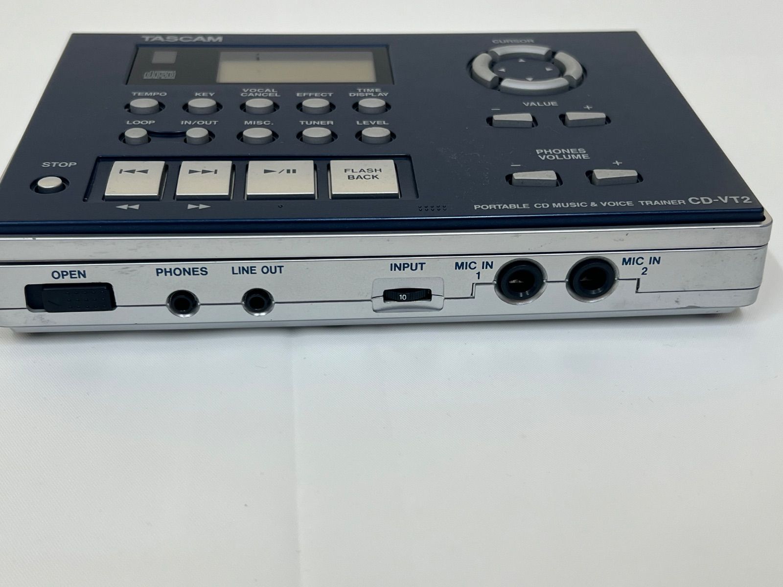 TASCAM CD-VT2 ポータブルCDトレーナー中古品 - メルカリ