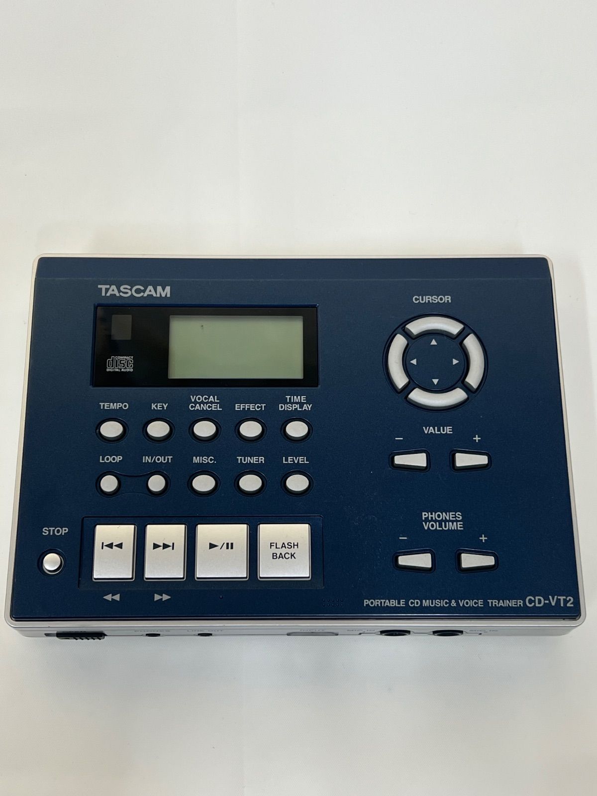 TASCAM CD-VT2 ポータブルCDトレーナー中古品 - メルカリ