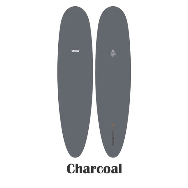 クライム スタビー CRIME STUBBY 8'6” CHARCOAL シングルフィン
