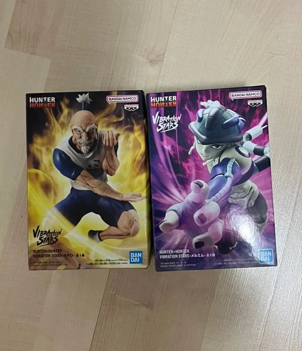 正規品 HUNTER×HUNTER BANPRESTO(バンプレスト) メレルム&ネテロ フィギュア まとめ 出品