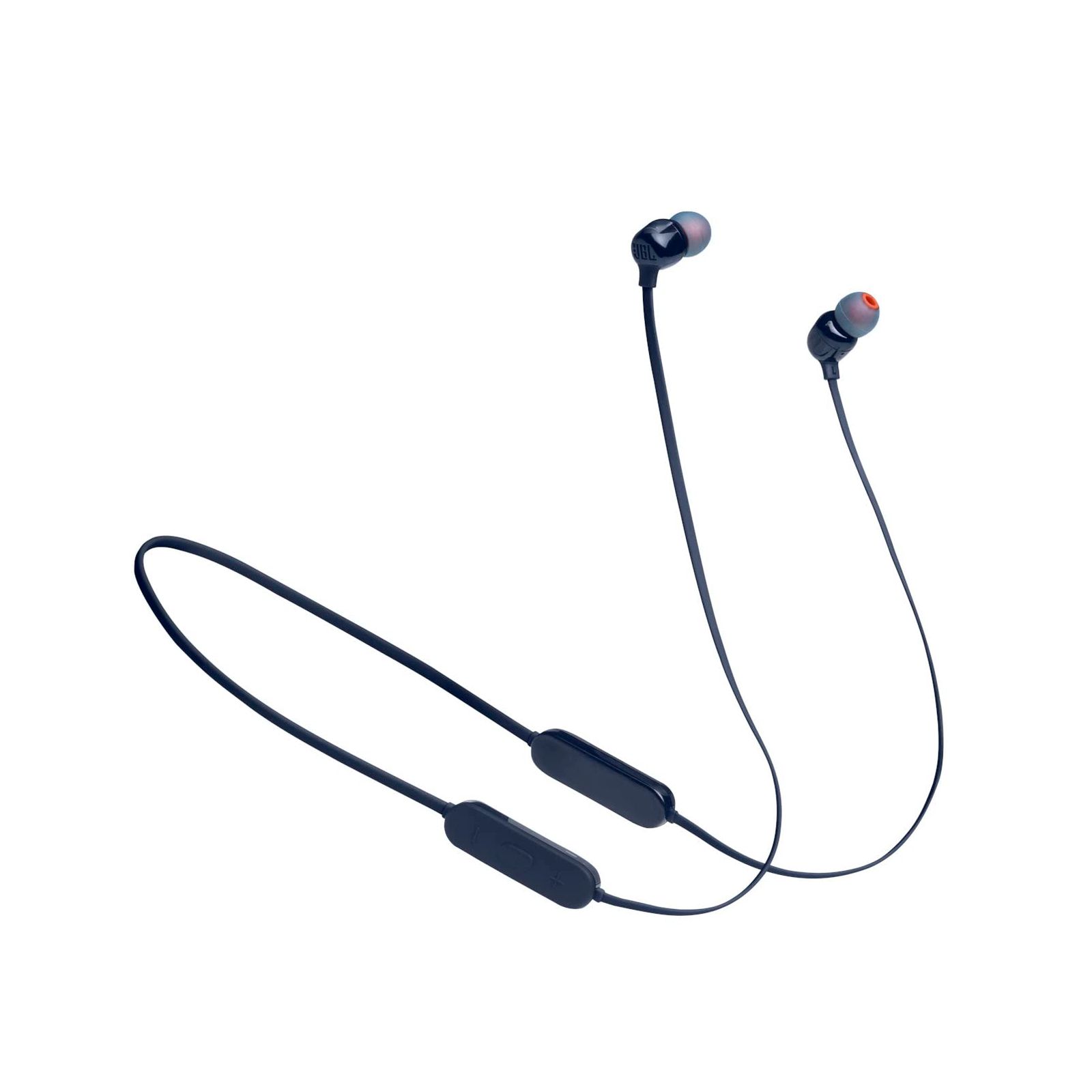 JBL TUNE125BT Bluetooth イヤホン マルチポイント対応/ワイヤレス/マイクリモコン付き/USB Type-C充電/マグネット搭載 ブルー JBLT125BTBLU [ブルー] [小]