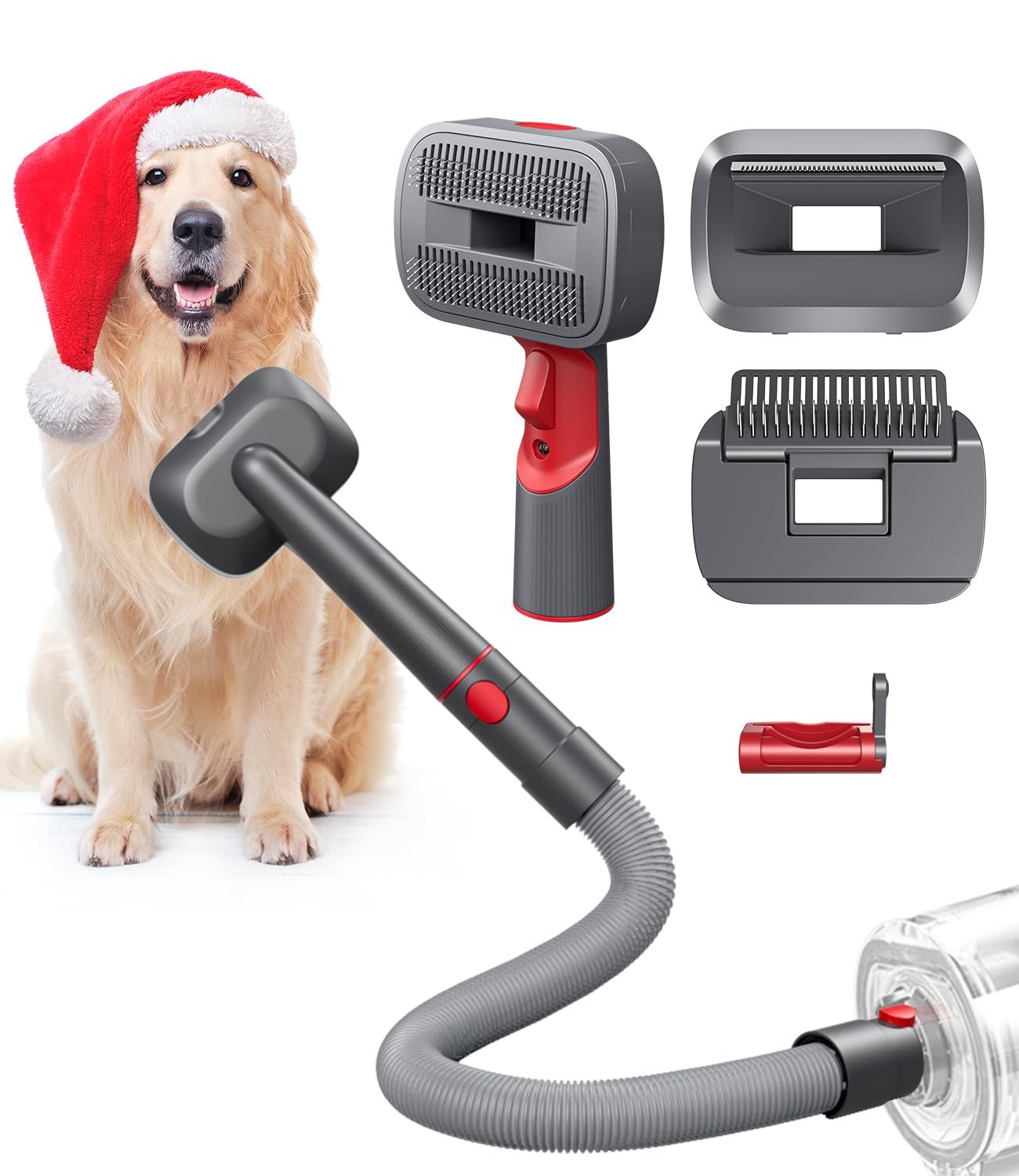ダイソン V7 用 ペットグルーミングキット Dyson V7 V8 V10 V11 V15 シリーズ 対応 掃除機用交換部品 延長ホース トリガー アタッチメント ペットグルーミングブラシ ペット用 痛くない ヒーリングブラシ スリッカーブ a5448e9c