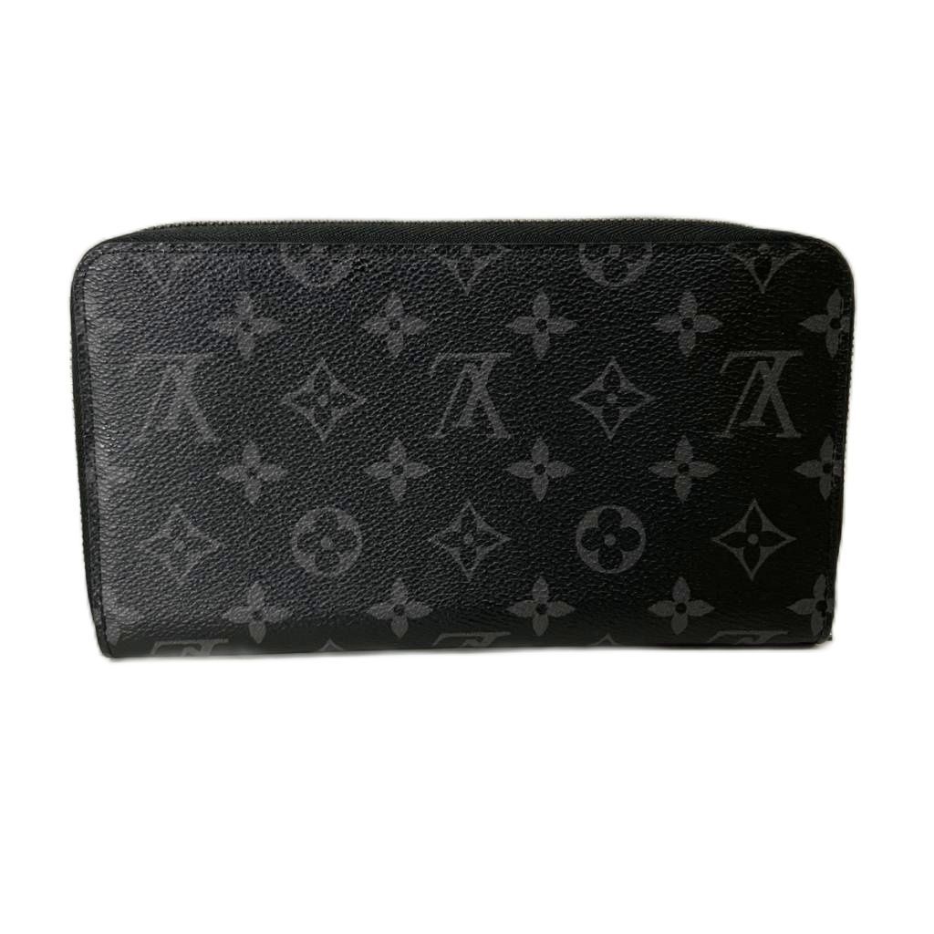 ルイヴィトン LOUIS VUITTON モノグラム エクリプス ジッピー オーガナイザー NM M82081 長財布 黒 ブラック ラウンドファスナー