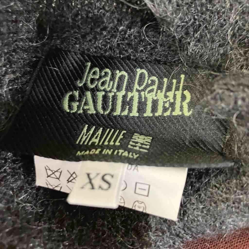 ジャンポールゴルチエ Jean Paul GAULTIER ニット切替 パワーネット