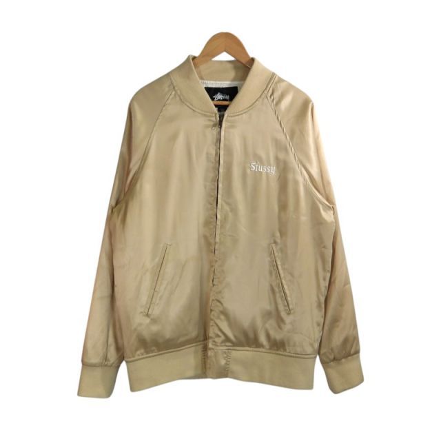STUSSY CALIFORNIA SATIN JACKET サイズM 115324-002 ステューシー カリフォルニア サテン ジャケット アウター 大名店
