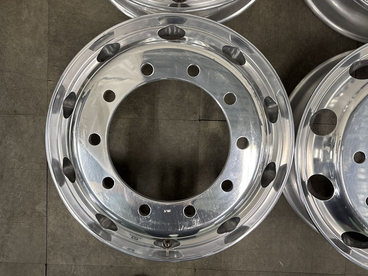 良好品】アルコア デュラブライト 22.5in 7.50J +162 PCD335 6本セット