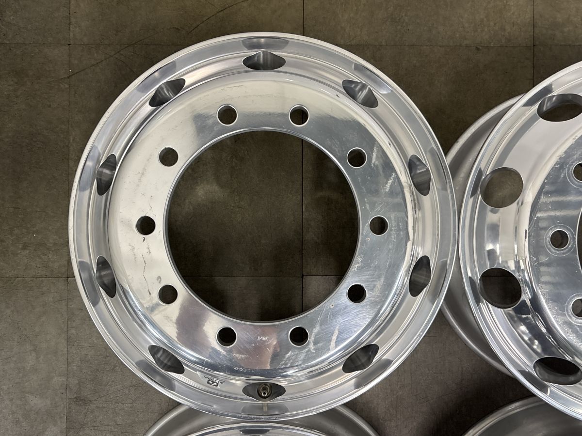 良好品】アルコア デュラブライト 22.5in 7.50J +162 PCD335 6本セット