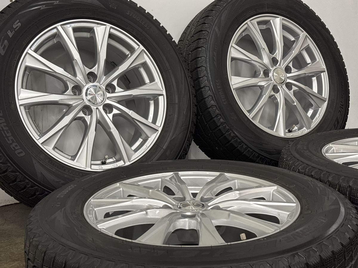 美品 バリ溝】Weds JOKER 17in 7J +40 PCD114.3 トーヨー オブザーブ
