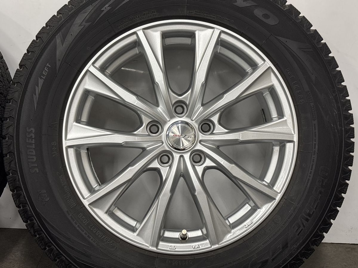 美品 バリ溝】Weds JOKER 17in 7J +40 PCD114.3 トーヨー オブザーブ