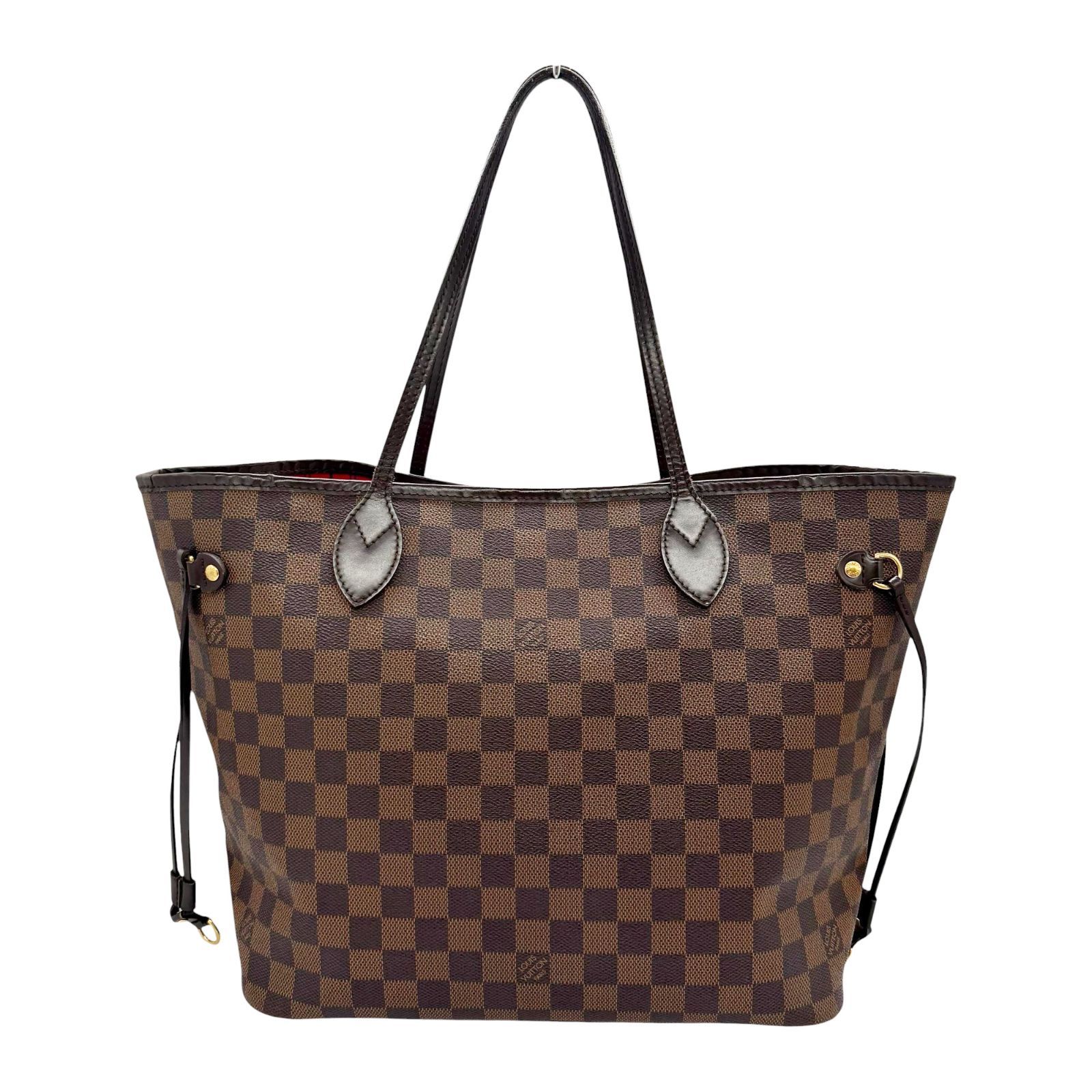LOUIS VUITTON ルイヴィトン ネヴァーフルMM ダミエ ブラウン N51105 GI0193 ショルダーバッグ トートバッグ ダミエエベヌ 人気 お洒落 通勤 通学 大容量 肩掛け 旧型 ビジネス カジュアル レディース【ブランドギャラリー千林店】