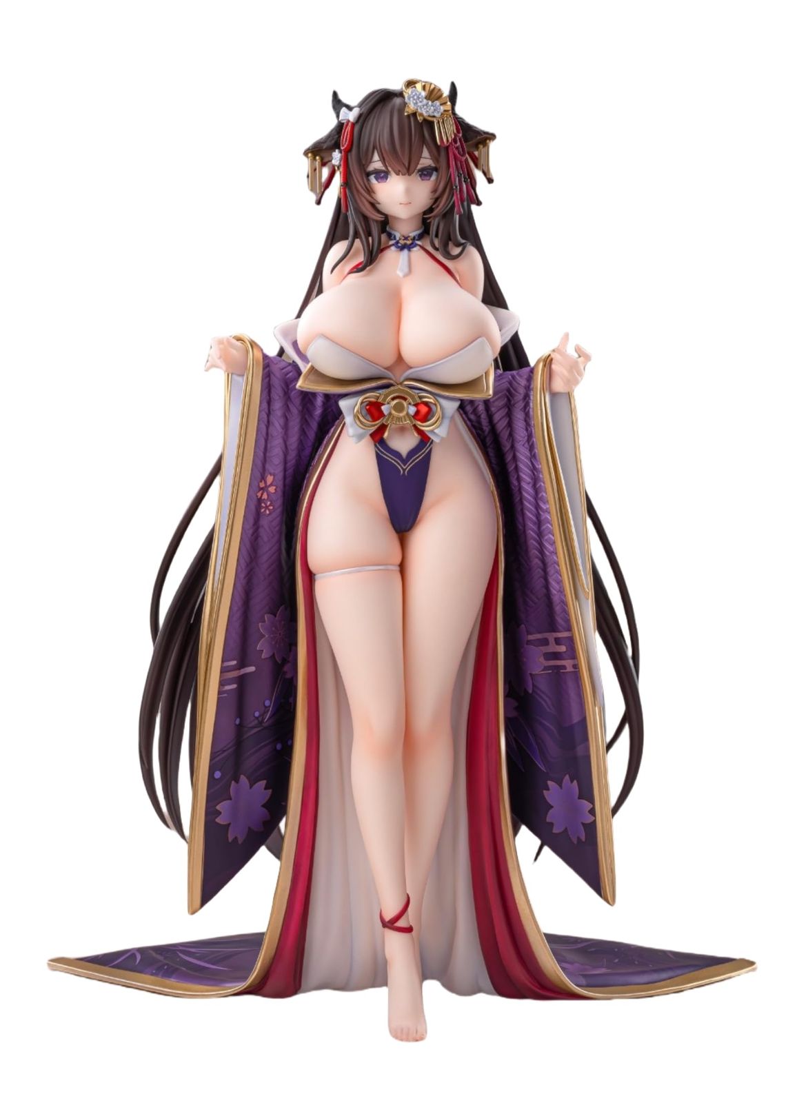 アズールレーン 樫野 花咲くラブリーストレインVer. 1/6スケール PVC&ABS製 塗装済み完成品フィギュア