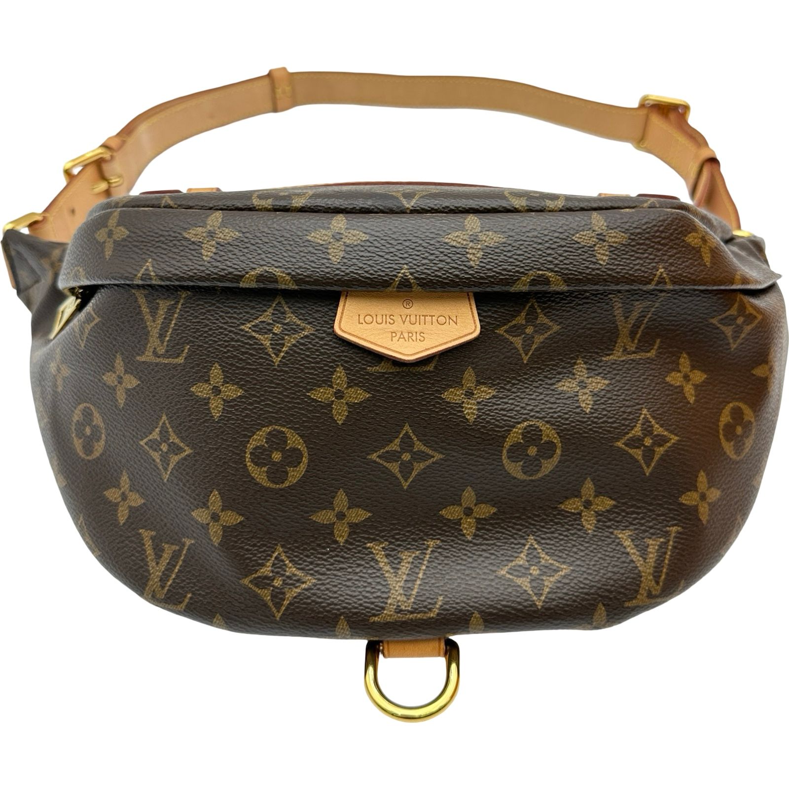 ルイ・ヴィトン LOUIS VUITTON バムバッグ M43644 ブラウン モノグラム レディース メッセンジャーバッグ