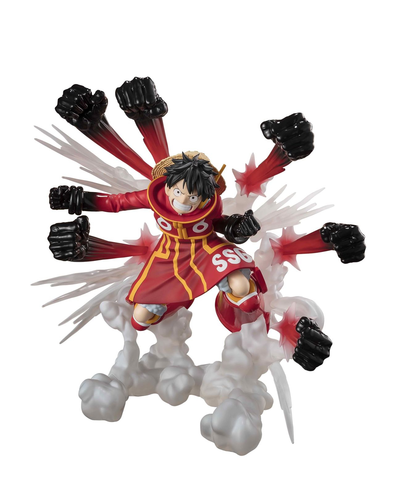 TAMASHII NATIONS フィギュアーツZERO ONE PIECE ［超激戦］モンキー・D・ルフィ -ゴムゴムの鷹銃乱打- 約185mm PVC&ABS製 塗装済み完成品フィギュア
