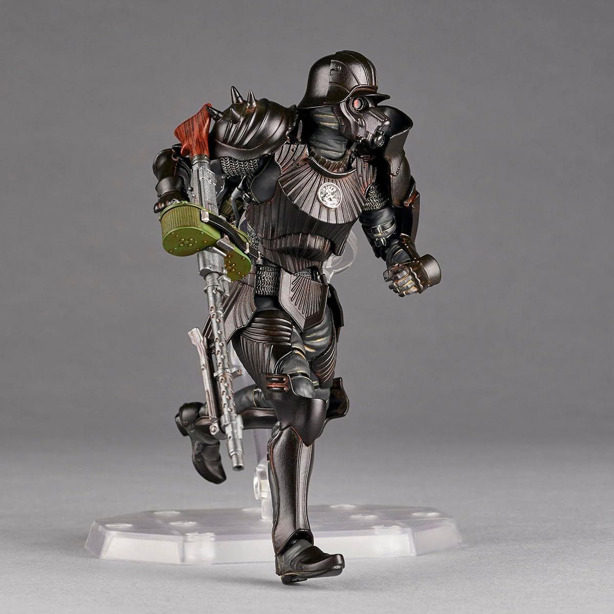 海洋堂 タケヤ式自在置物 プロテクトギア 「34年式特殊増加装甲」 黒