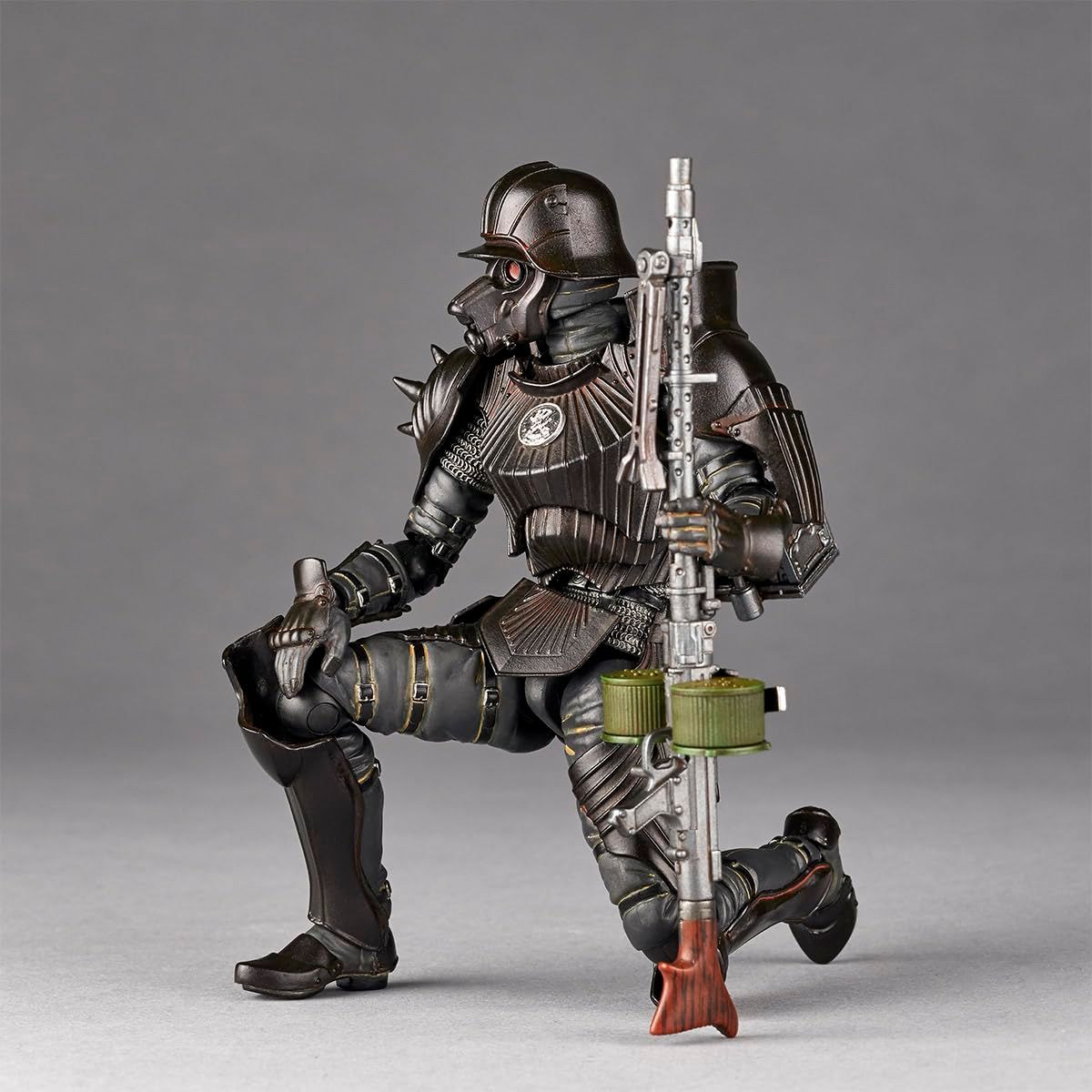 海洋堂 タケヤ式自在置物 プロテクトギア 「34年式特殊増加装甲」 黒