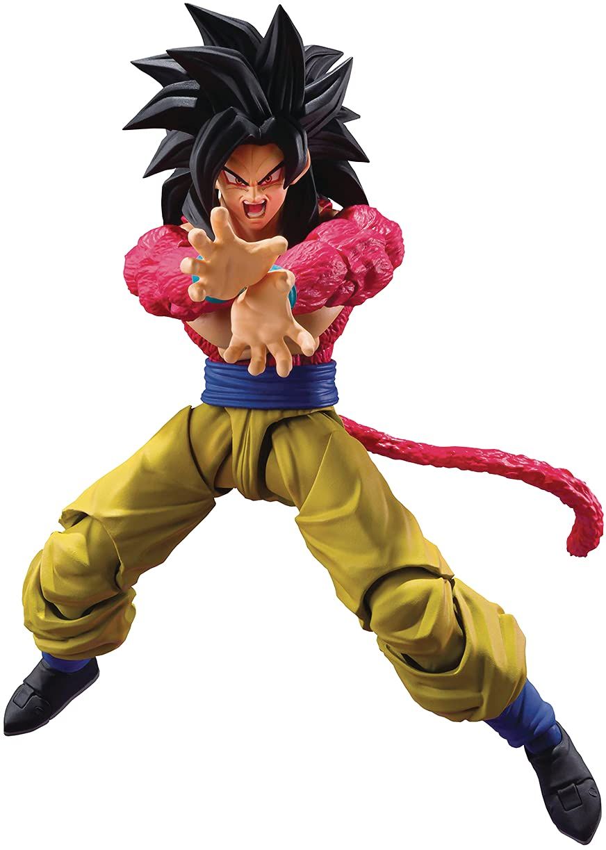 TAMASHII NATIONS S.H.フィギュアーツ ドラゴンボールZ スーパーサイヤ人4 孫悟空 約150mm PVC&ABS製 塗装済み可動フィギュア