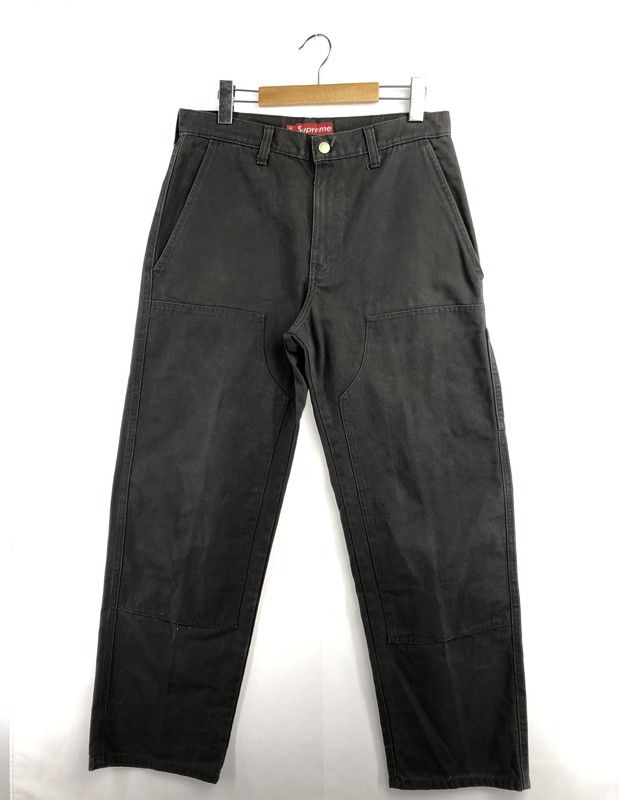 【中古品】 SUPREME シュプリーム DOUBLE KNEE WORK PANTS ダブルニー ワークパンツ ボトムス 【149-260513-na-01-tagh】