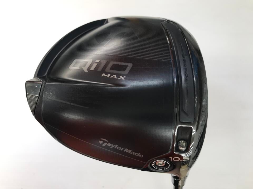 テーラーメイド　Qi10 DESIGNER SERIES Black　10.5度　REAX MR６０（Qi4D）　Sフレックス　ドライバー　中古【最短即日発送】