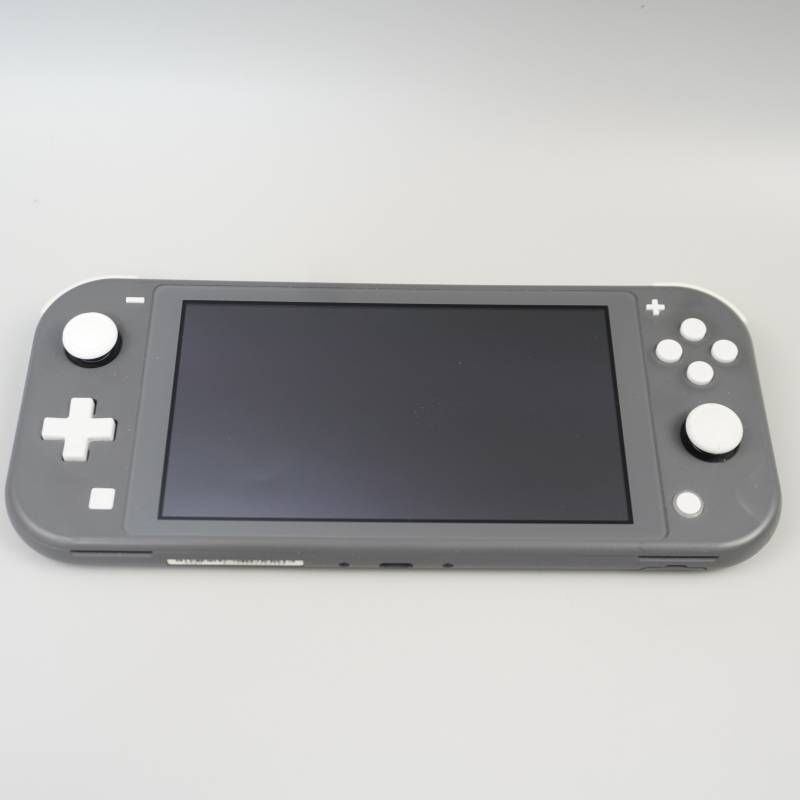 テレビゲーム 【m693】 Nintendo Switch Lite 本体 グレー 動作確認済
