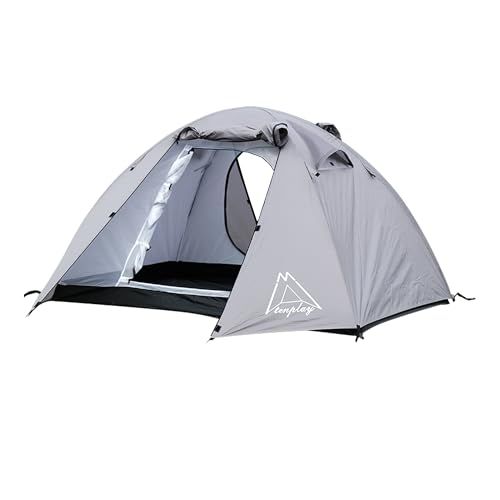 「Shelta Pod×TENPLAY」ドームテント 2人用 1人用 軽量 ソロテント ツーリング 山岳テント アルミ製ポール 自立式 簡単設営 キャノピー ダブルウォール 4シーズン 耐水圧3000mm 二重層 前室 メッシュインナー 前後 6309aa12
