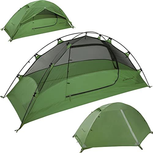 Clostnature 一人用 テント キャンプ ソロテント インナーシェルター コンパクト - ツーリング 登山 キャンプ用品 防水 防雨 軽量 収納 ひとり用 収納袋付き 簡単設営 b2504b76